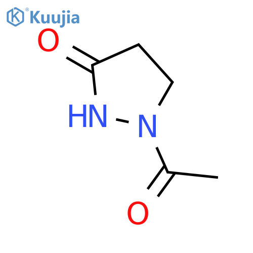 3-Pyrazolidinone, 1-acetyl- structure