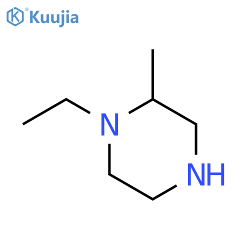 1-ethyl-2-methylpiperazine structure