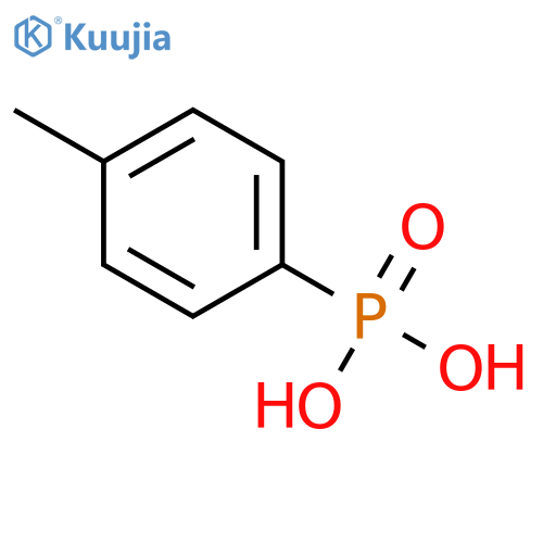p-Tolylphosphonic acid structure