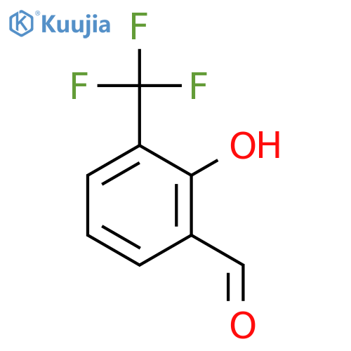 2-Hydroxy-3-(trifluoromethyl)benzaldehyde structure