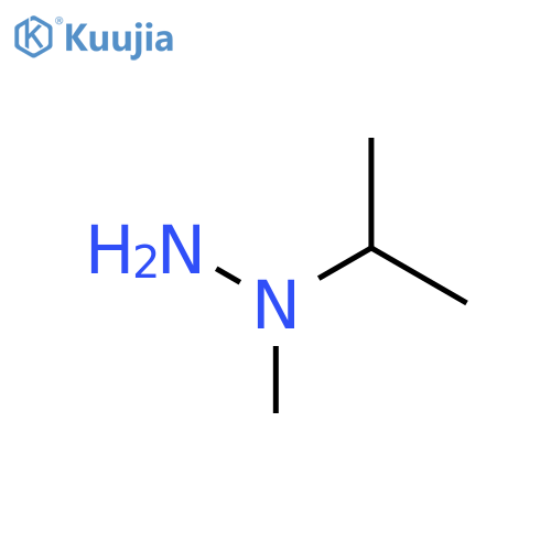 Hydrazine,1-methyl-1-(1-methylethyl)- structure