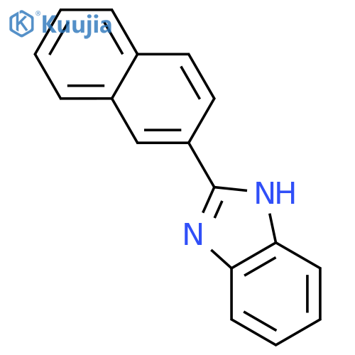2-(2-Naphthyl)-1H-benzimidazole structure
