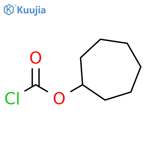 cycloheptyl chloroformate structure