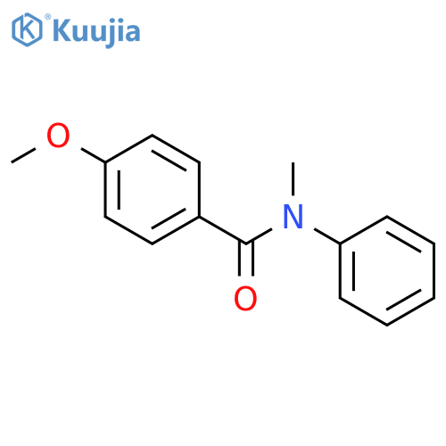 4-methoxy-N-methyl-N-phenylbenzamide structure