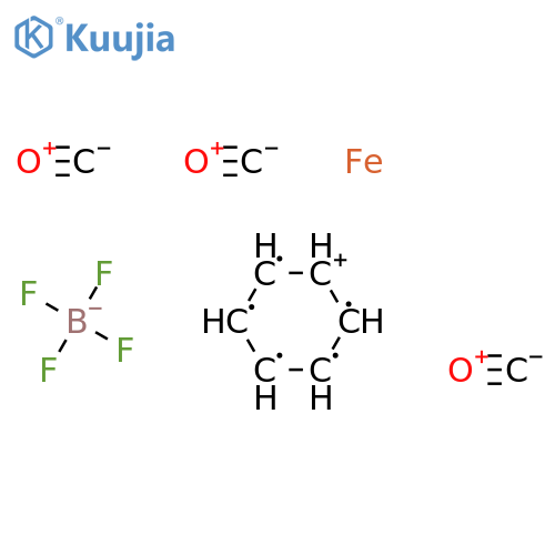 CYCLOHEXADIENYLIUMIRON(0) TRICARBONYL TETRAFLUOROBORATE structure
