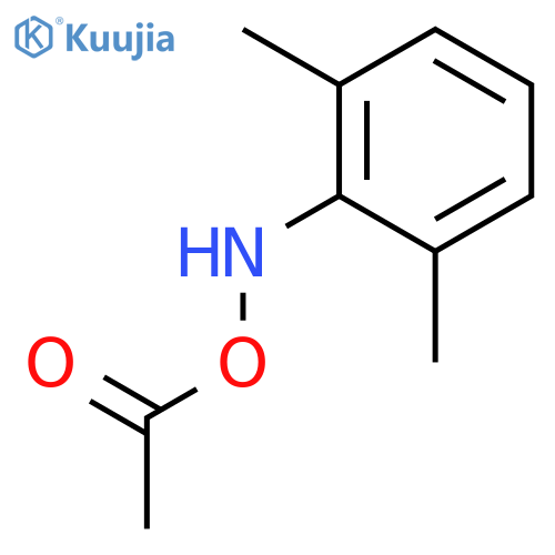 Benzenamine, N-(acetyloxy)-2,6-dimethyl- structure