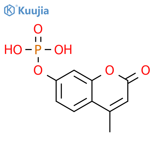 4-Methylumbelliferyl phosphate structure