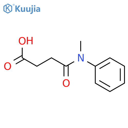 4-methyl(phenyl)amino-4-oxobutanoic Acid structure