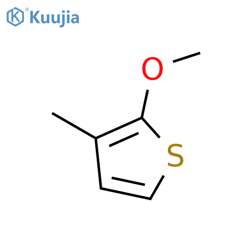 Thiophene,2-methoxy-3-methyl- structure