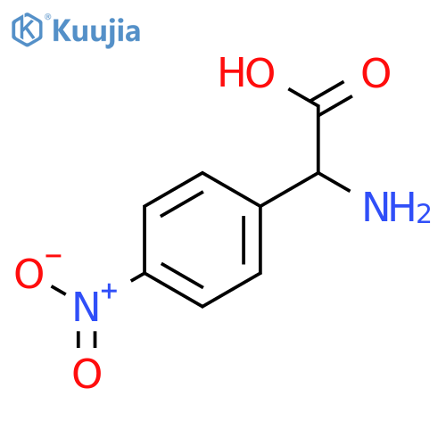 (S)-2-Amino-2-(4-nitrophenyl)acetic acid structure