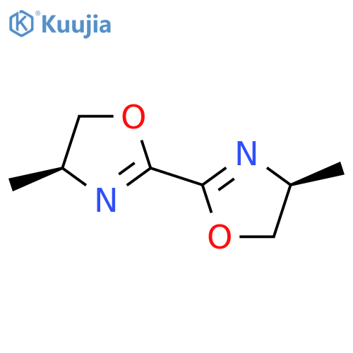 (S,S)-4,4-Dimethyl-4,5,4',5'-tetrahydro [2.2]bioxazolyl structure