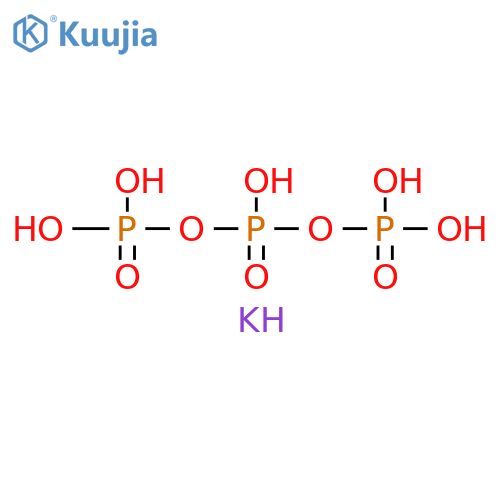 Triphosphoric acid, monopotassium salt structure