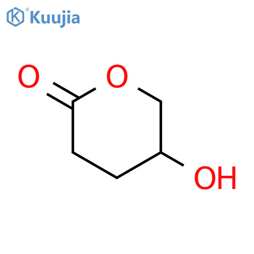 5-Hydroxytetrahydro-2H-pyran-2-one structure