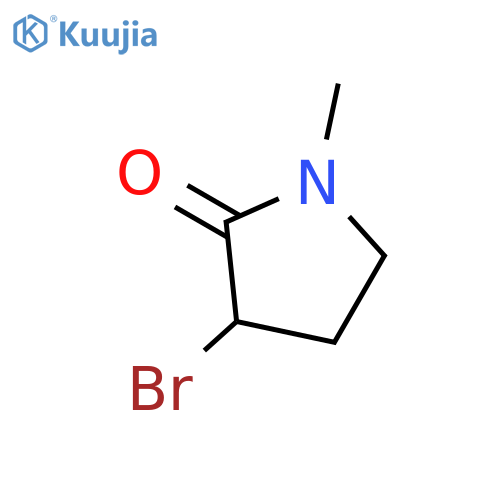 3-bromo-1-methylpyrrolidin-2-one structure