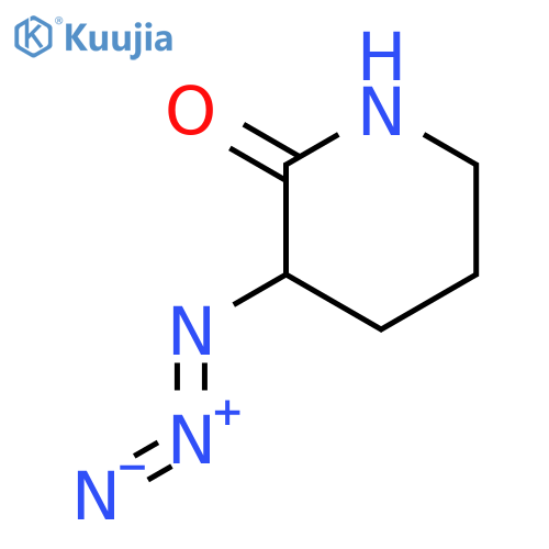 3-azidopiperidin-2-one structure