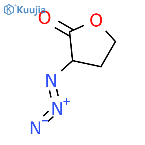 2(3H)-Furanone, 3-azidodihydro- structure