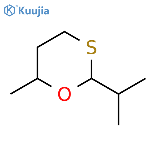 2-Isopropyl-6-methyl-1,3-oxathiane structure
