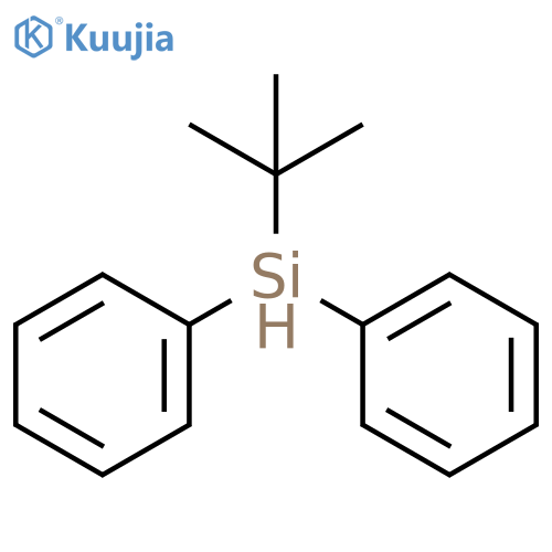 tert-Butyldiphenylsilane structure