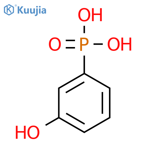 Phosphonic acid,P-(3-hydroxyphenyl)- structure