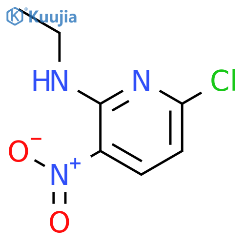 6-Chloro-N-ethyl-3-nitropyridin-2-amine structure