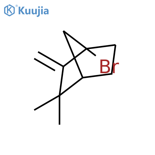 Bicyclo[2.2.1]heptane, 1-bromo-3,3-dimethyl-2-methylene-, (-)- structure