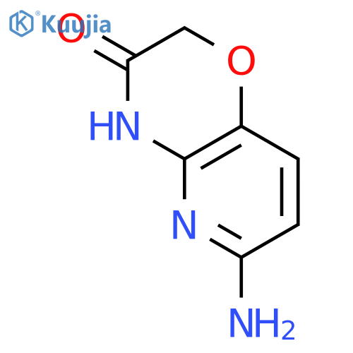6-Amino-2H-pyrido3,2-B1,4oxazin-3(4H)-one structure