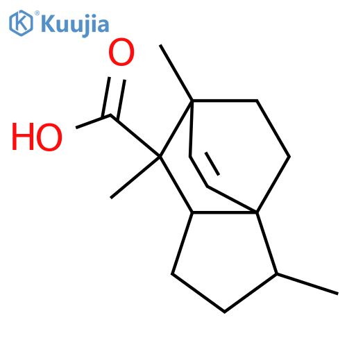 1-Khusien-12-al; (3S,6S,7R,10R,11S)-form, 12-Carboxylic acid structure