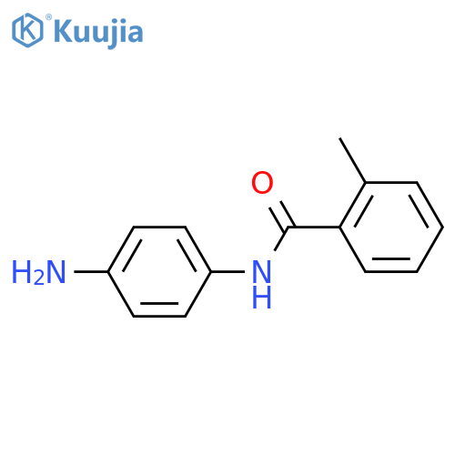 N-(4-Aminophenyl)-2-methylbenzamide structure
