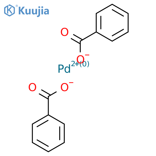 Palladium(II) benzoate structure