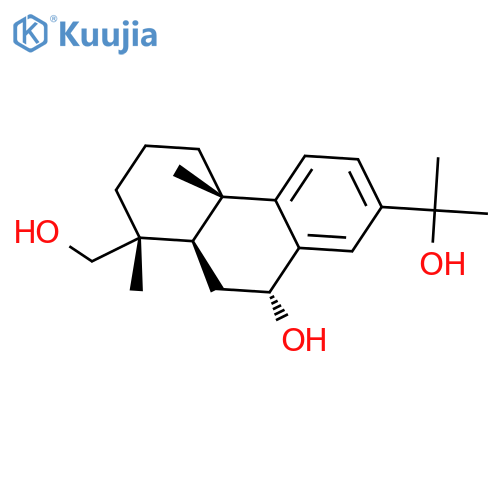 8,11,13-Abietatriene-7,15,18-triol structure