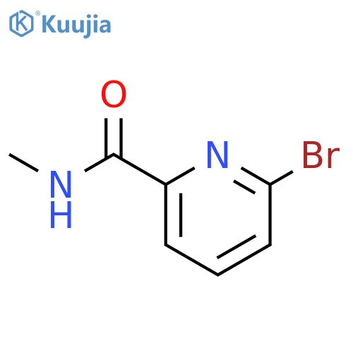 6-Bromo-N-methylpicolinamide structure