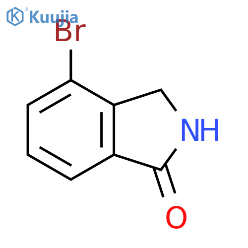 4-bromo-2,3-dihydro-1H-isoindol-1-one structure