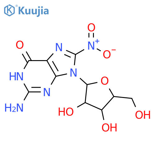 8-Nitroguanosine structure
