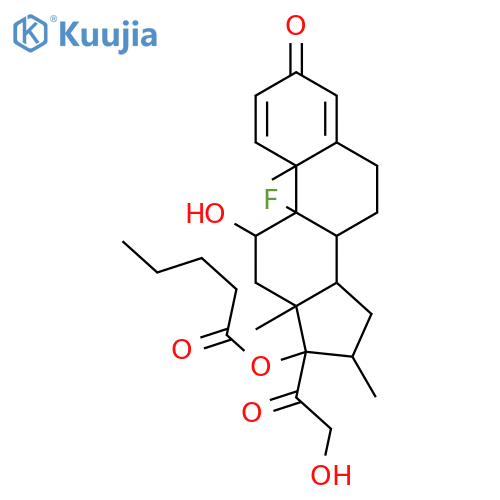 Dexamethasone valerate structure