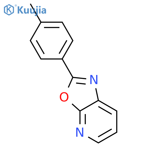 Oxazolo[5,4-b]pyridine, 2-(4-methylphenyl)- structure