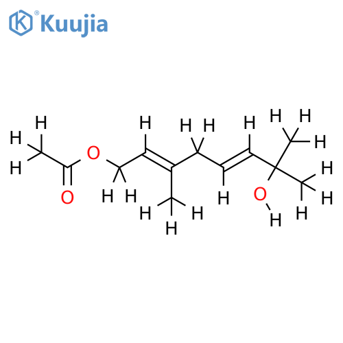 1-Ac-3,7-Dimethyl-2,5-octadiene-1,7-diol structure
