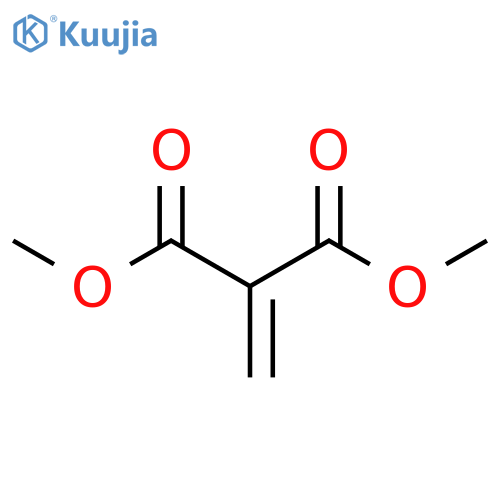 Propanedioic acid,2-methylene-, 1,3-dimethyl ester structure