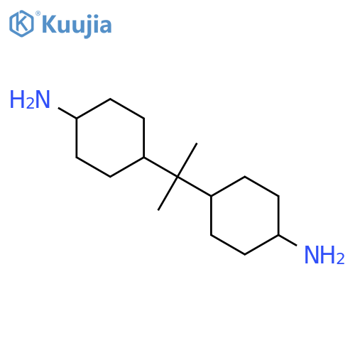 Cyclohexanamine,4,4'-(1-methylethylidene)bis- structure
