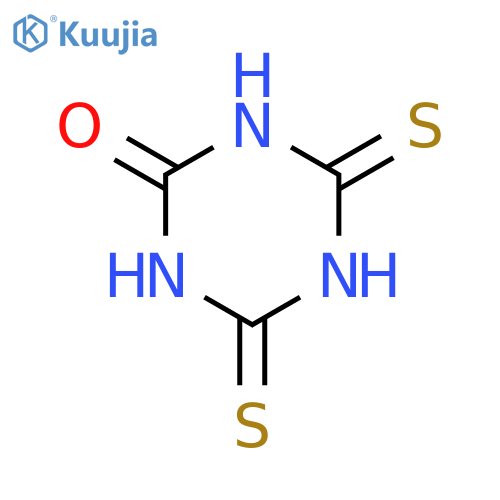 Tetrahydro-4,6-dithioxo-1,3,5-triazin-2(1H)-one structure