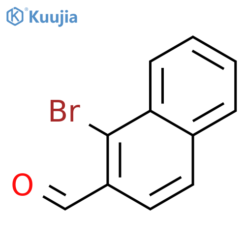 1-Bromo-2-naphthaldehyde structure