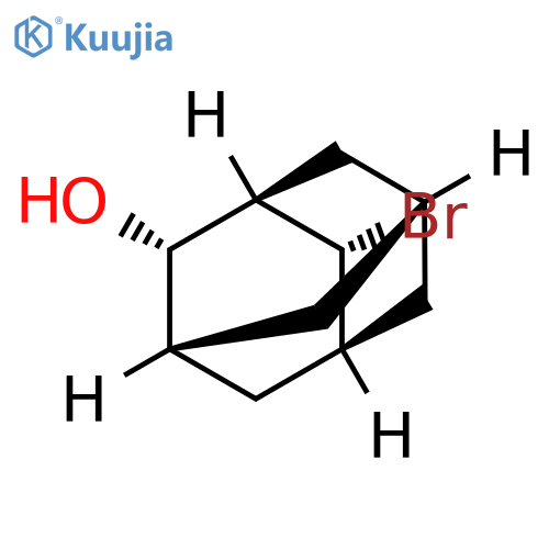 Tricyclo[3.3.1.13,7]decan-2-ol, 4-bromo-, (1R,2S,3R,4R,5S,7S)-rel- structure