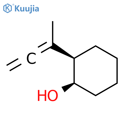 Cyclohexanol, 2-(1-methyl-1,2-propadienyl)-, cis- structure