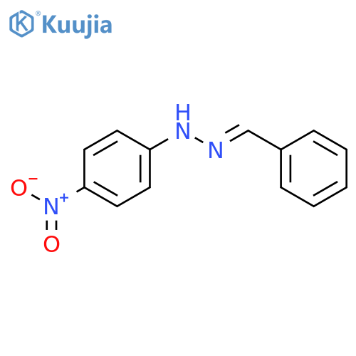 Benzaldehyde, 2-(4-nitrophenyl)hydrazone structure