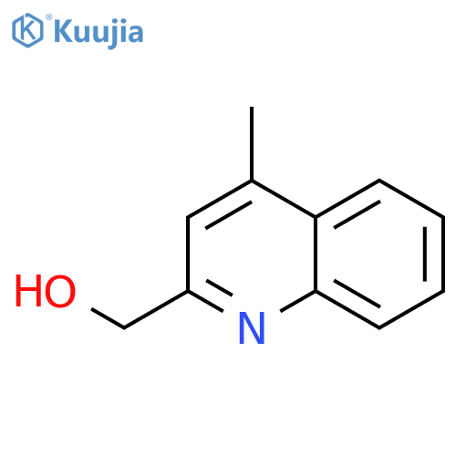 (4-Methylquinolin-2-yl)methanol structure