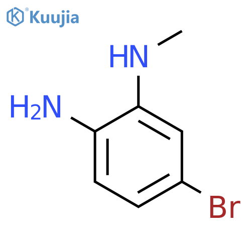 5-Bromo-N1-methylbenzene-1,2-diamine structure
