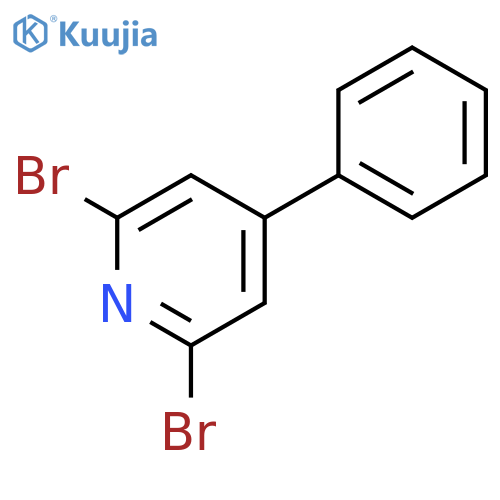 2,6-Dibromo-4-phenylpyridine structure