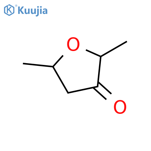 3(2H)-Furanone,dihydro-2,5-dimethyl-, cis- (8CI,9CI) structure
