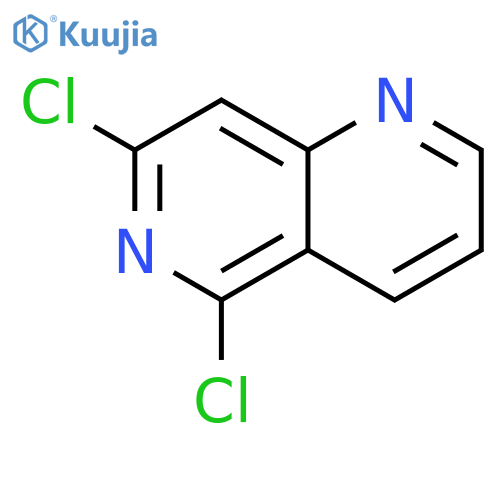 5,7-Dichloro-1,6-naphthyridine structure