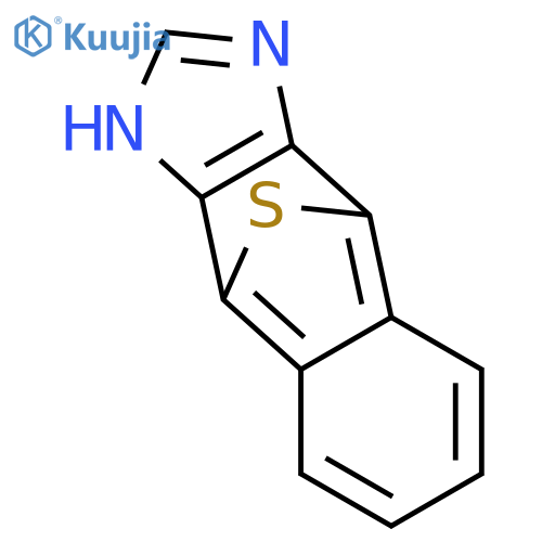 4,9-Epithio-1H-naphth[2,3-d]imidazole(9CI) structure