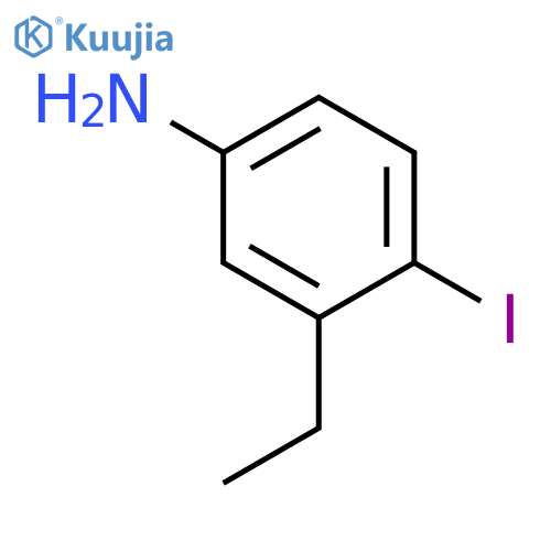 3-Ethyl-4-iodoaniline structure